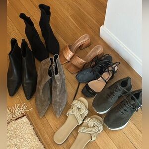 7 shoes bundle! Assortment of workout shoes and boots
